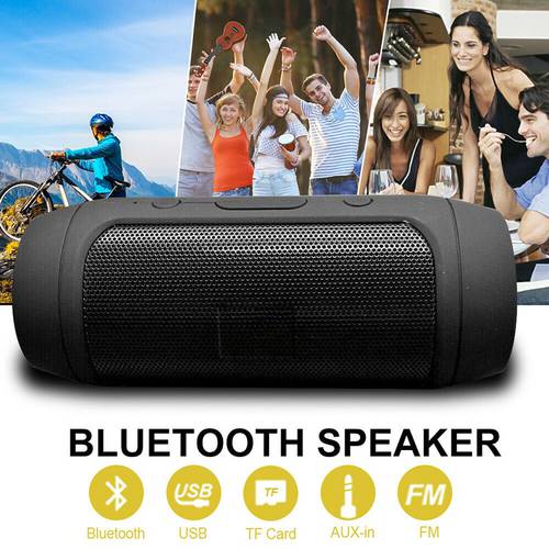 Mini USB Bluetooth-compatible Speaker Wireless Outdoor Stereo Bass Loudspeaker FM Radio DQ-Drop