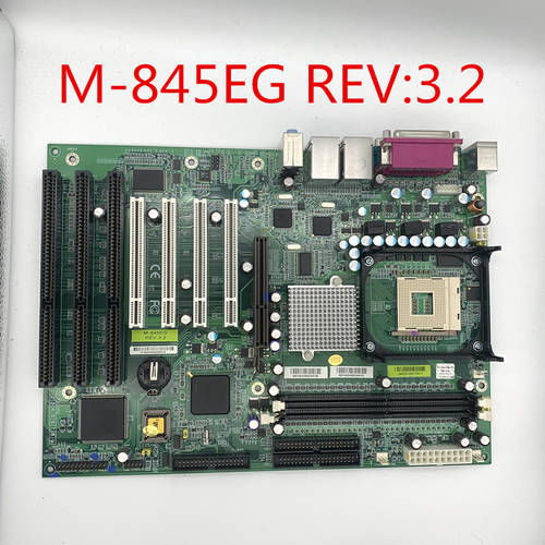 M-845EG REV:3.2 IPC Motherboard 4 PCI 3 ISA Slots