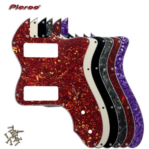 Pleroo Guitar Parts - For Classic Series &3972 Telecaster Tele Thinline Guitar Pickguard Scratch Plate With P90 Humbucker Pickups