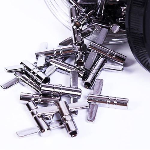 1PC Drum Tuning Key Adjustment Wrench Silver Metal Drum Key Tool Tuning Accessories Percussion N5M8
