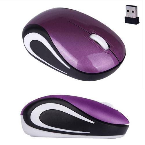 Whole Sale Wireless Cordless Mouse Slient 3 Buttons Computer Mouse 1200DPI Gaming Mice 2.4G Optical Mouse Gamer for PC Laptop