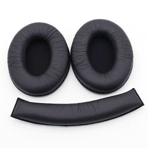 For Sennheiser HD202 HD212 HD437 HD447 HD457 HD47Earpad Ear Pad Earphone Soft Foam Cushion Headband Cover Head Band Replacement