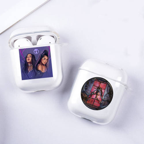 Fashion Lady Gaga Chromatica Earphone Case for Airpods 1 2 Wireless Bluetooth Earphone Case Ariana Grande Airpods Case Cover