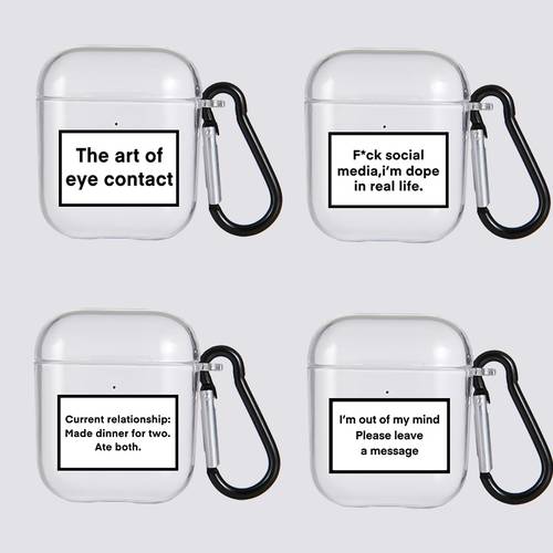 Case for Apple Airpods 1 2 3 Pro Shockproof Bluetooth Wireless Headphone Earphone Box Cover Soft Soilcone Protective Accessories