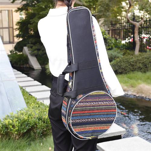 MC62 Mandolin Bag Cotton Padded Thickened Organizer Portable Guitar Storage Case Cover Musical Instrument Accessories for Travel