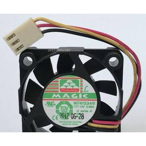 Well Tested Cooler For Protechnic MGT4012LS-A10 MGT4012LS DC12V 0.08A 4010 4CM 40MM 40X40X10MM 3PINS Cooling Fan