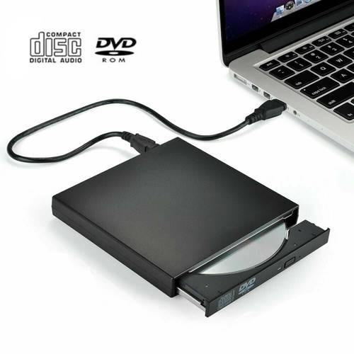 USB External DVD CD RW Disc Burner Combo Drive Reader Windows 07/08 Laptop PC Player Optical Drives For Laptop PC DVD Burner