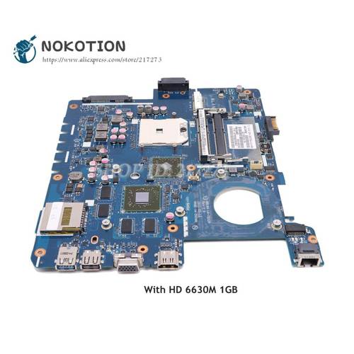 NOKOTION Laptop Motherboard For Asus K53TA K53TK X53T K53T Main Board QBL60 LA-7552P Socket FS1 HD 6630M 1GB