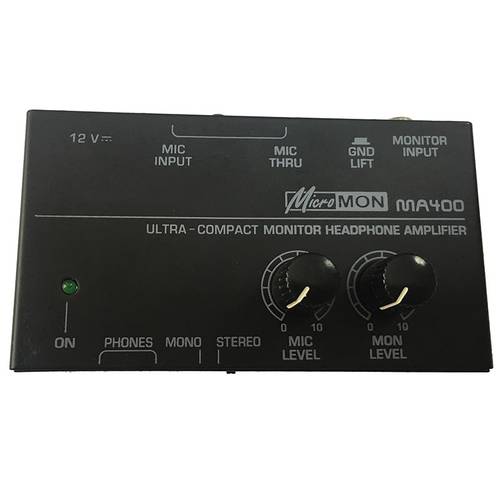 Hot Ma400 Headphone Preamplifier Microphone Preamplifier Headphone Preamplifier Personal Monitor Mixer,Eu Plug