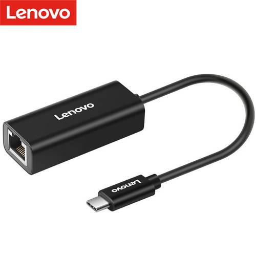 Lenovo USB C Ethernet USB-C to RJ45 Lan Adapter for MacBook Pro Samsung Galaxy Lenovo laptop Type C Network Card USB Ethernet