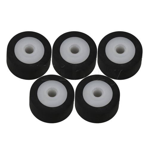 Yibuy 13x8.3mm Pulley Audio Pressure Belt Wheel Tape Pressure Roller Pack of 5