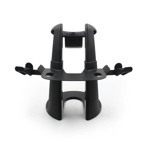 VR Headset Stand Holder Storage Bracket for HTC Vive Cosmos VR Glasses & Touch Controllers Shelving Stand