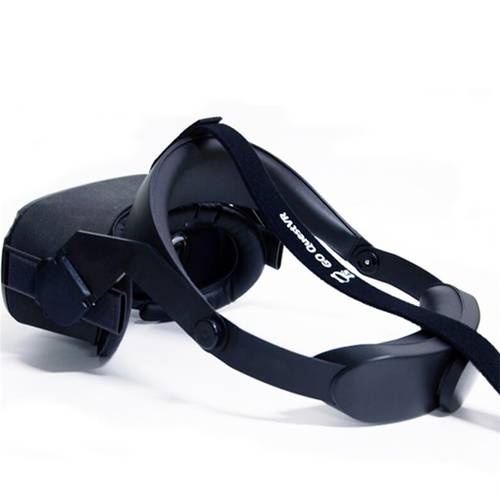 Comfortable Headband Strap for Oculus Quest VR Headset Accessories Adjustable Head Strap Non-slip VR Helmet Belt with Earphones