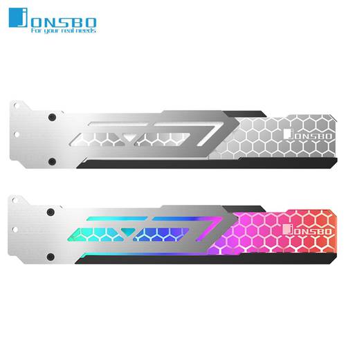 Jonsbo V3 RGB Graphics Card Holder Support Frame 3 Pin LED Automatic Change Color Video Card GPU Bracket Water Cooling Kit Stand