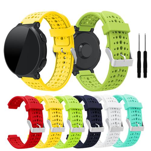 Replacement Wrist Band Strap For Garmin Forerunner 220 230 235 630 620 735XT Smart Watch Silicone Bands Sport Bracelet Belt