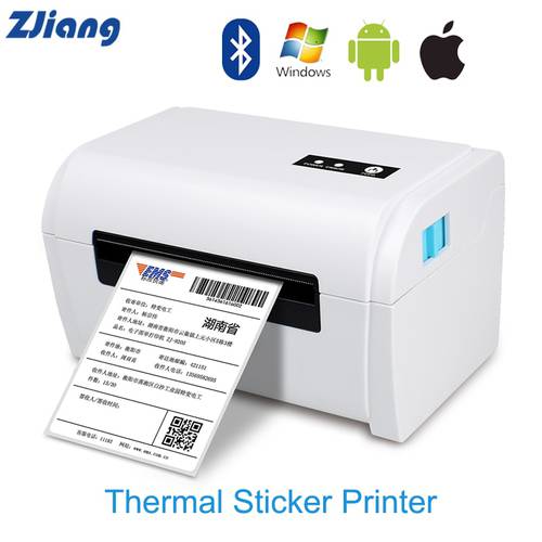Thermal Sticker Printer Bluetooth Label Printer Machine For Express Electronic Waybill Shelf Clothing Jewelry USB Label Printing