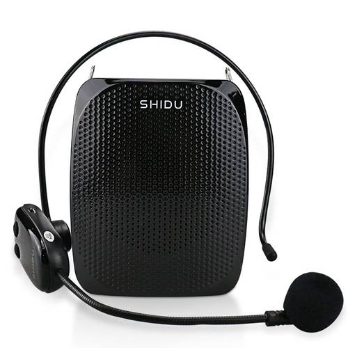 SHIDU S615 10W Voice Amplifier Wireless UHF Microphone Ultra Portable Mini Audio Speaker For Teachers Tourrist Yoga Instructors