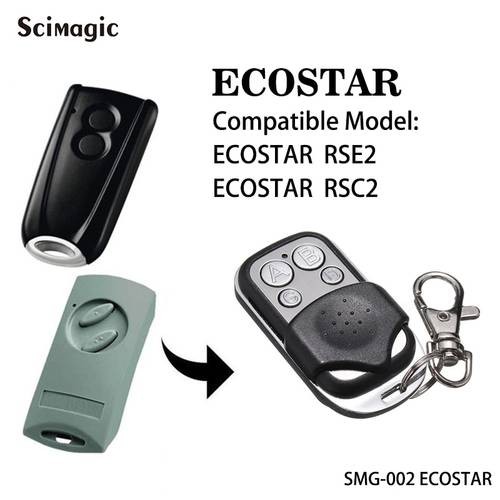 Hormann Ecostar RSC2-433 RSE2-433 compatible remote control, replacement fob 433,92Mhz Hormann Liftronic 500 700 800