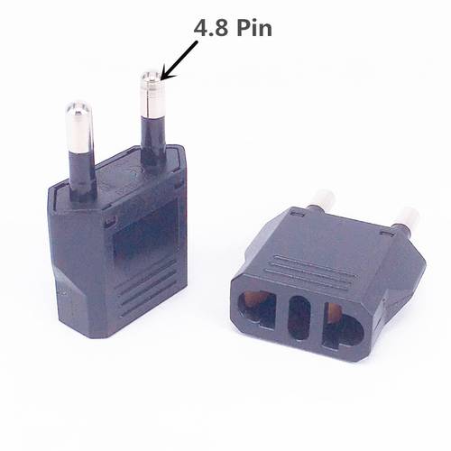 EU KR Travel Adapter Socket American US To EU KR Euro Electrical Plug Adapter Power Cord Charger Socket AC Converter Outlet