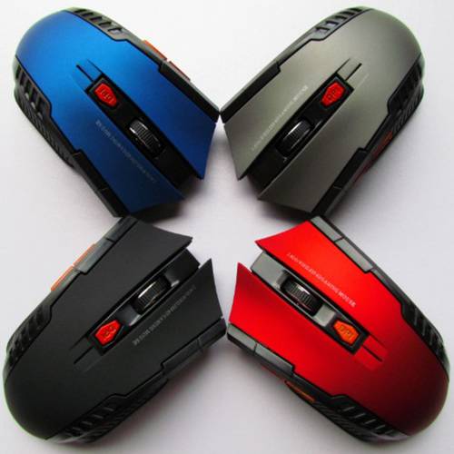 USB Wireless Mouse 1600DPI USB 2.0 Receiver Optical Computer Mouse 2.4GHz 6 buttons Ergonomic Mice For Laptop PC