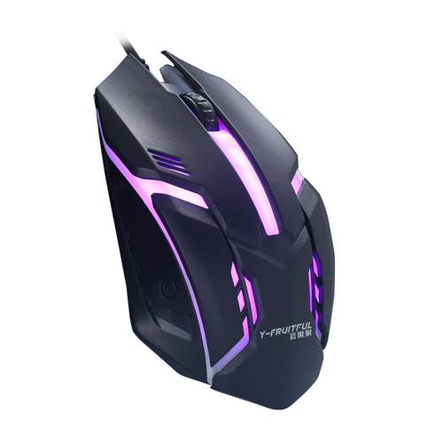 Y-FRUITFUL Gaming Mouse Ergonomic Wired Mouse Mouse Gamer Mice Silent Mause with Backlight for PC Laptop