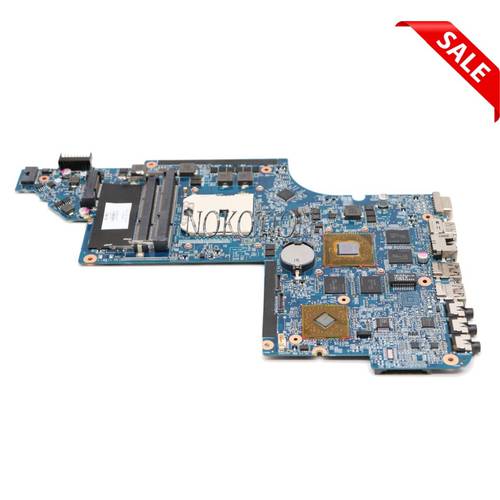 NOKOTION 650854-001 665284-001 665281-001 Laptop Motherboard for HP PAVILION DV6 SYSTEMBOARD HD6750 1GB GRAPHICS MEMORY