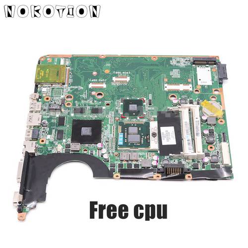 NOKOTION For HP Pavilion DV6T-2300 DV6-2000 Laptop Motherboard 580975-001 DA0UP6MB6F0 PM55 DDR3 GT230M Free CPU