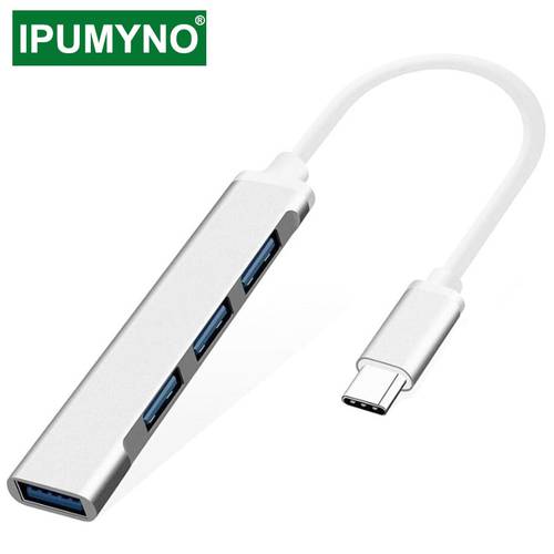 USB C HUB 3.0 3.1 Type C 4 Port Multi Splitter Adapter OTG For Xiaomi Lenovo Macbook Pro Air PC Computer Notebook Accessories