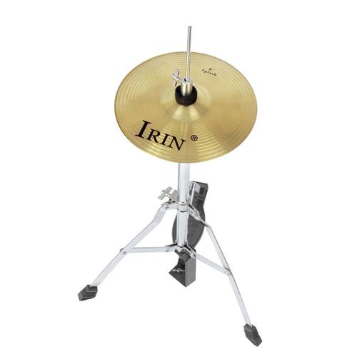 IRIN 8/12/14 Inch Drums Parts Drum Kit Brass Alloy Crash Ride Hi-Hat Cymbal Percussion Instrument Parts Accessories