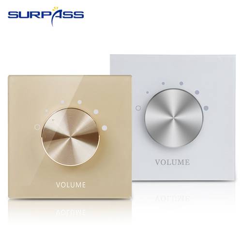 PA System Speaker Volume Conterller 2x50Watts Fixed Resistance Music Tuning Switch 5 Adjustment