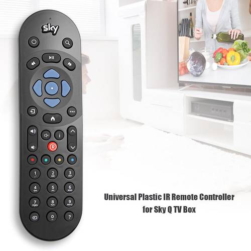 Universal Plastic IR Remote Controller for Sky Q TV Box Coontroller Smart Remote Control Replacement