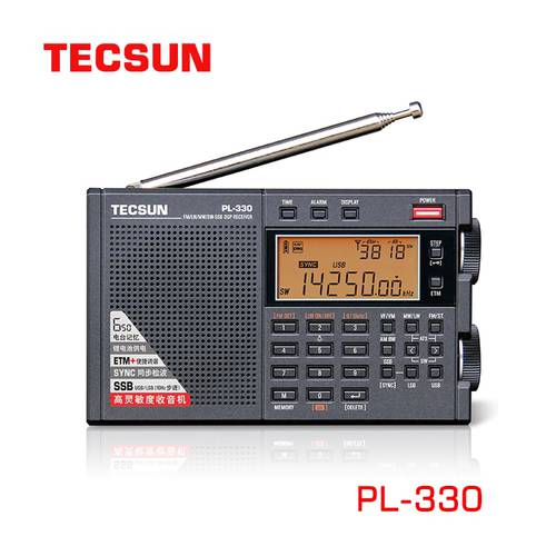 2020 New Tecsun PL-330 FM long wave medium wave short wave - single side band all band radio