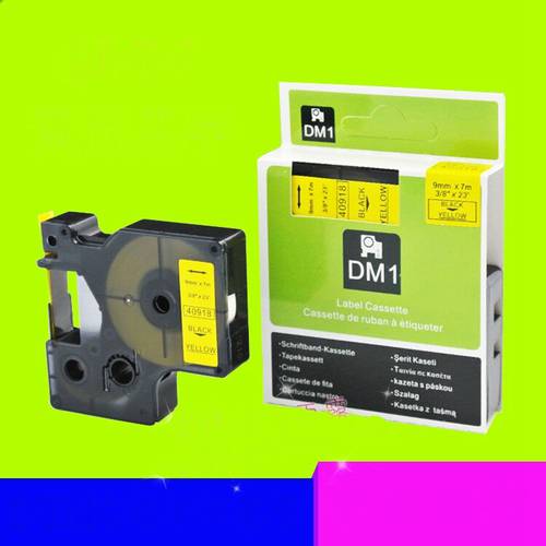 For LM-PNP LM-160 LM-210D LM-280 Labeling machines Made in China 6mm white black 9mm yellow black Red black background