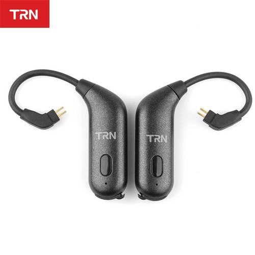 TRN BT20S Bluetooth 5.0 Ear-hook APTX MMCX/2Pin Earphones Cable Bluetooth Adapter for V90 IM1 BA5 V20 ZS10 F3 T2 S2 VX ZSX T4 N1
