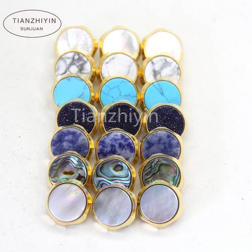 Trumpet Repair parts Finger Button Trumpet finger key buttons for repairing parts new 7 colors stone shell