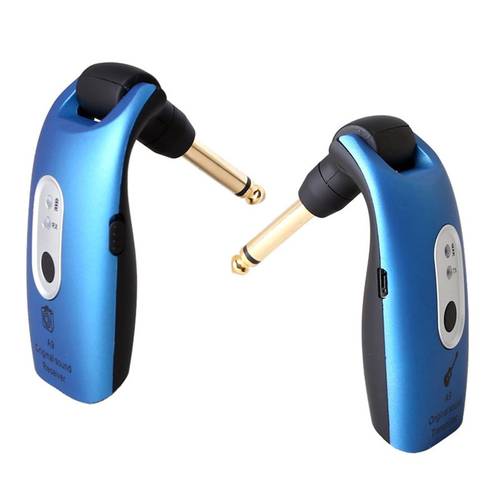 2.4GHz Wireless Guitar System Transmitter A9 Receiver Built-in Rechargeable Musical Instrument Accessories