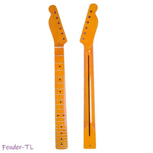 New Electric Guitar Neck DIY maple Bright light Left backhand TL guitar assembly replacement 22Fret Guitar accessories part