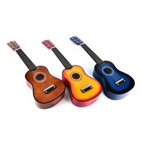 Beginner Children Gift Hawaiian Instrument String Guitar String Pick 54 x 17 x 5.5 cm