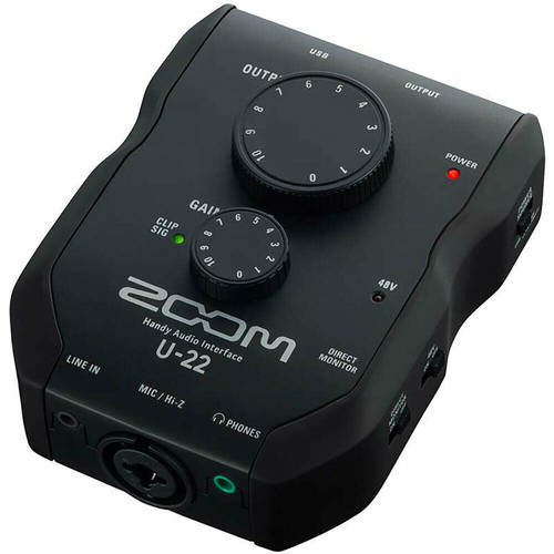 Zoom U-22 Interface Audio USB 2IN/2OUT - B-Stock - NEW - PERFECT CIRCUIT Brand New