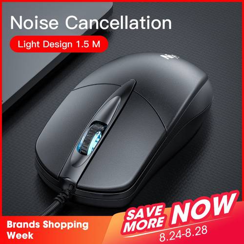 USB Wired Gaming Mouse For Laptop Computer Mouses 1000DPI Optical Ergonomic Mice For MacBook PC Desktop Notebook USB Mouse