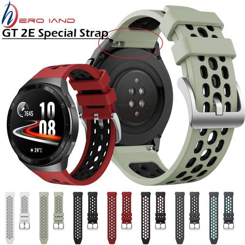 Original Style Soft silicone Band for HUAWEI WATCH GT 2e Strap Correa Wristband for HUAWEI GT2E Special Straps Watchband ремешок