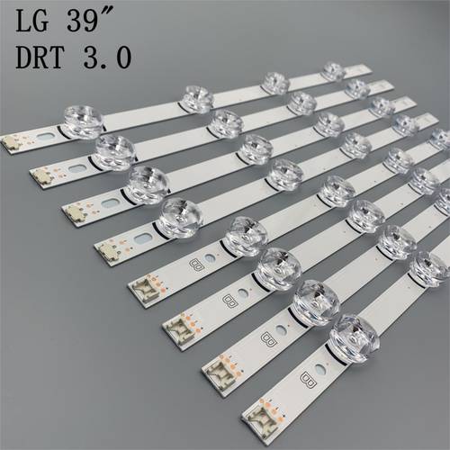 8 PCS/set LED backlight strip bar for 39 Inch TV 39LB561V 39LB5800 innotek DRT 3.0 39