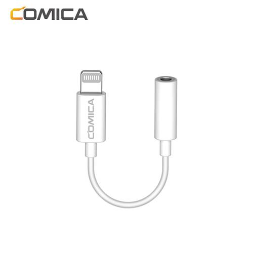 COMICA CVM-SPX-MI 3.5mm TRRS-Lightning Audio Cable Adapter