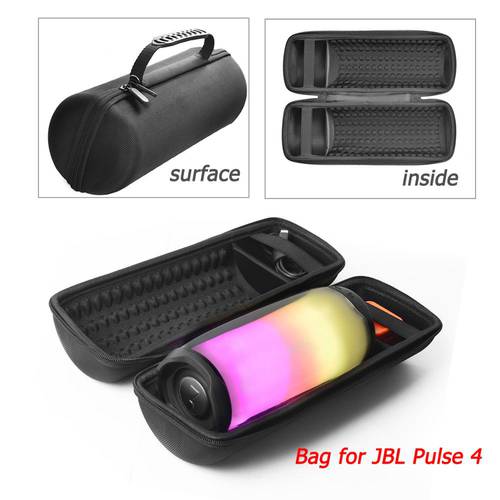 Gosear Shockproof Dustproof Carrying Hard Case Bag with Shoulder Strap for JBL Pulse 4 Bluetooth-compatible Speaker Accessories