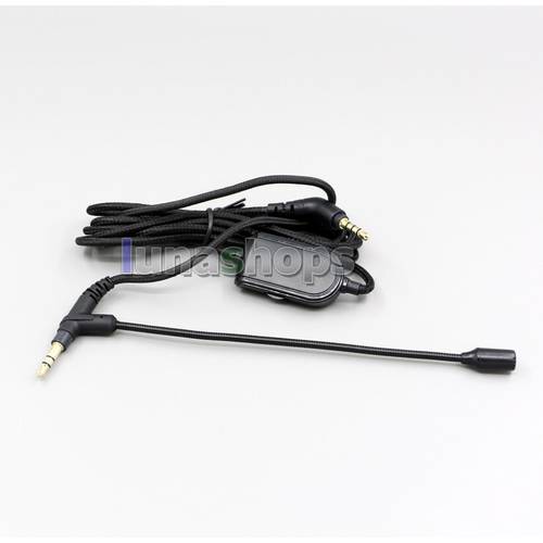 Skype Headset Headphone with Volume control Cable For V-MODA BoomPro Gaming VoIP LN006332
