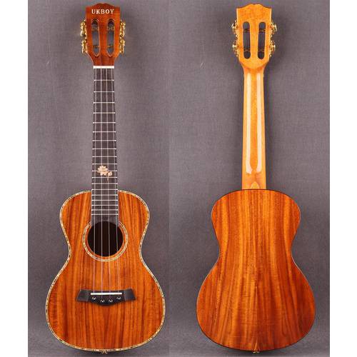 Concert And Tenor Whole Solid Ukulele All Solid KOA Wood acacia Wood укулеле 4 струны 4 strings Guitar With EVA hard Case