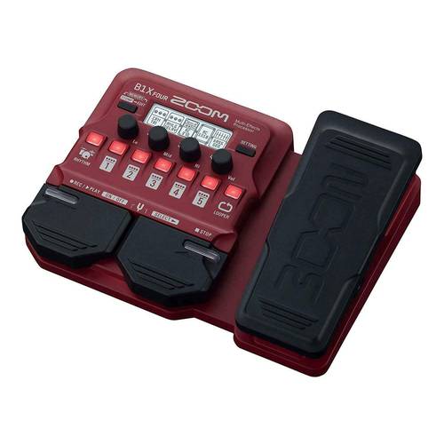 Zoom B1X Four Electric Bass Effects Processor Bass Multi-Effects Pedal