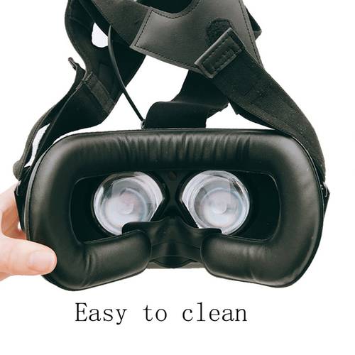 Replacement VR Eye Pad PU Leather Face Foam Eye Mask Pad Cover For HTC Vive/pro VR 3D Glasses Accessories