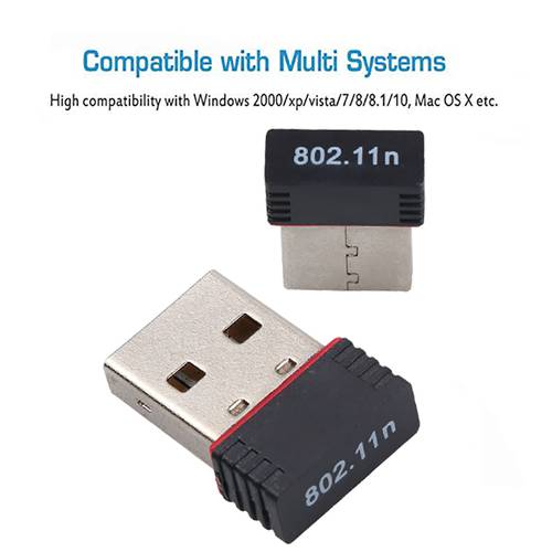 Wireless USB WiFi Adapter 150Mbps mini internet Network Card 802.11n/g/b Dongle Adapter Ethernet Receiver Wi-fi For PC Computer