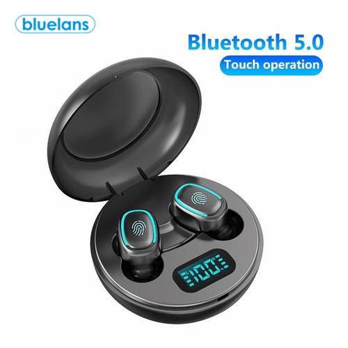 A10 TWS Bluetooth 5.0 Wireless HiFi In-Ear Earphones with Digital Charging Box Mini True Wireless Sports Earbuds For Cellphone